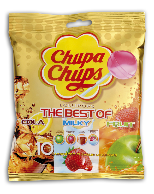 Sachet Chupa-Chups The Best Of 10 pièces Image