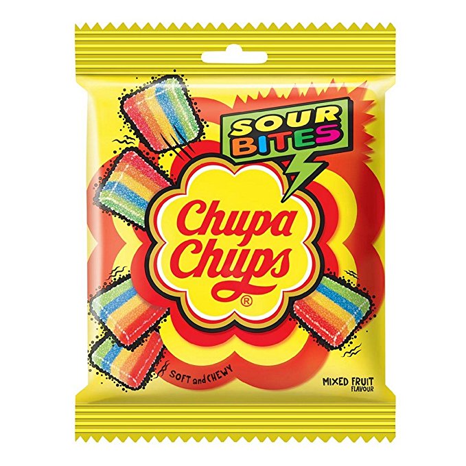 Sachet Chupa Chups Extruded Bites 90g Image