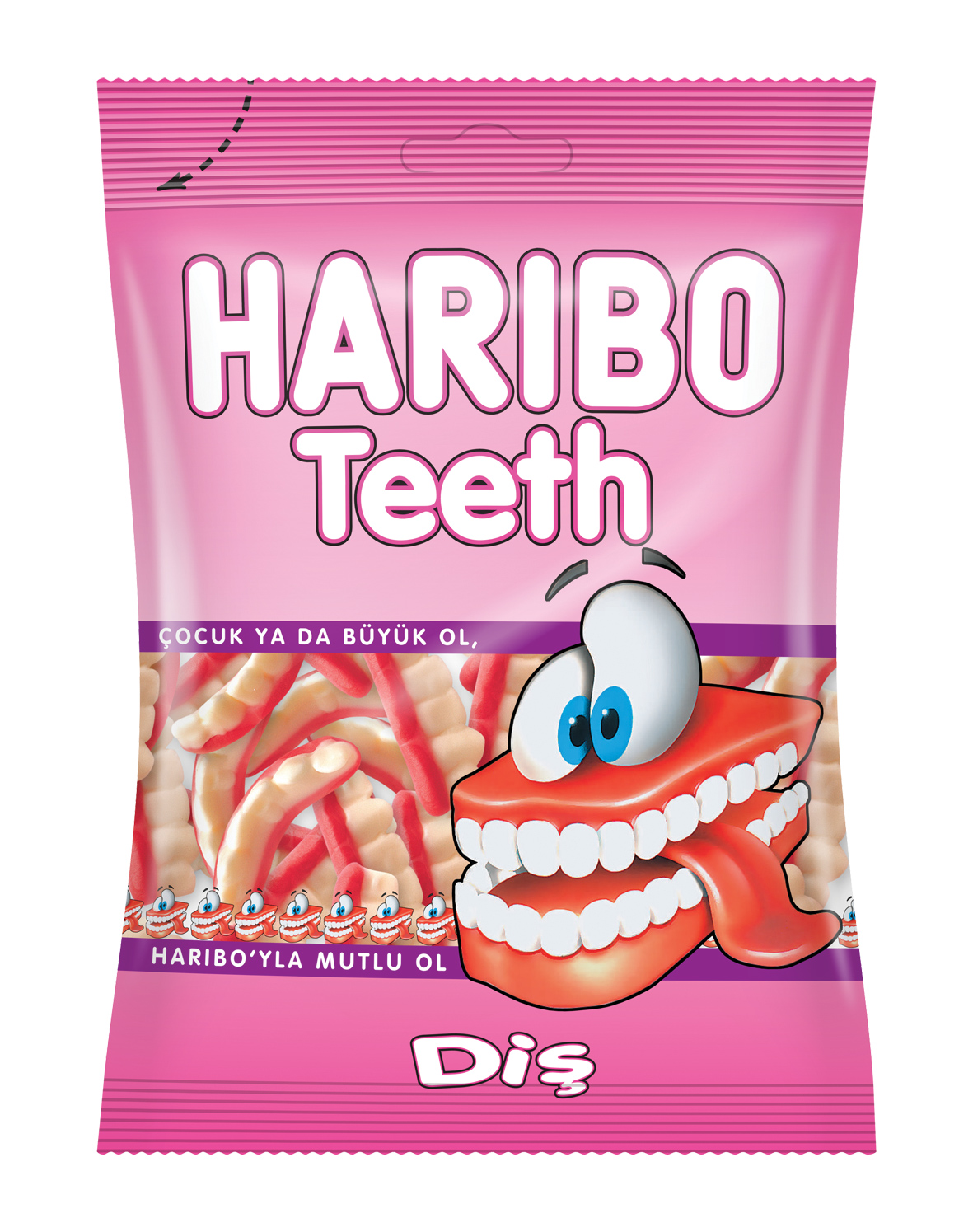Bonbon Teeth 80g HARIBO Image