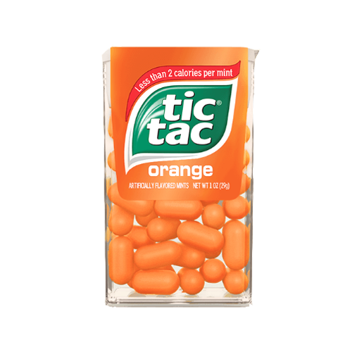 Boîte Bonbon Orange TIC TAC Image